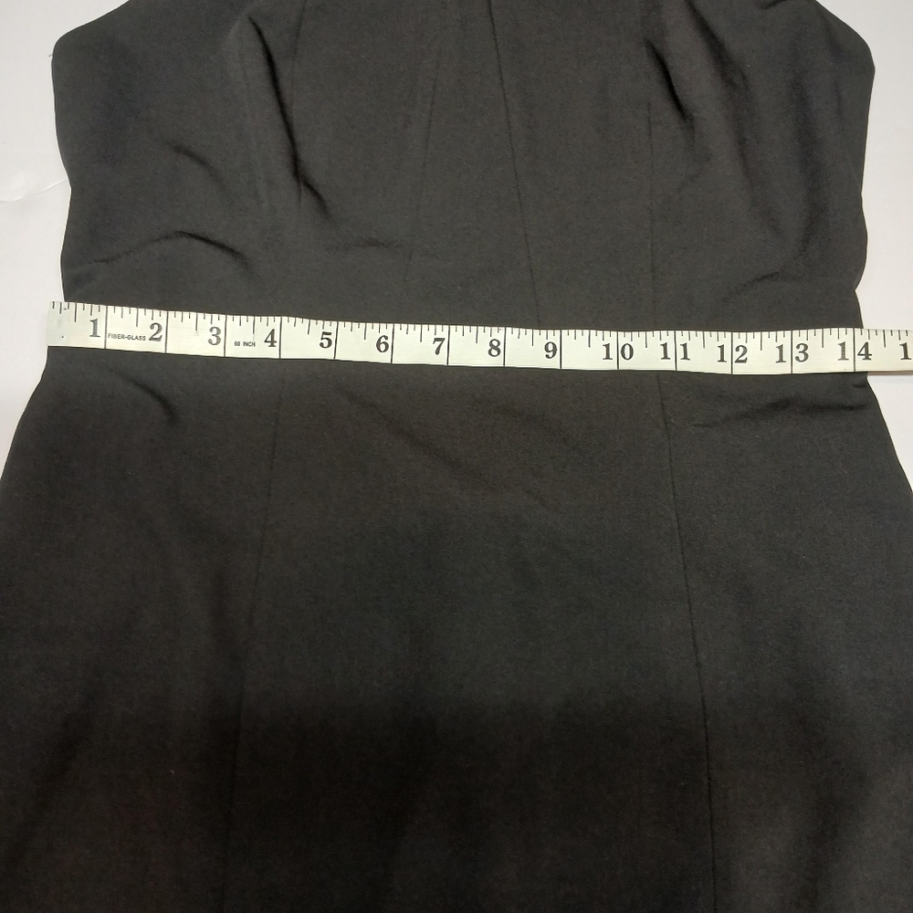 Worthington Petite Black Sheath Dress - Size 4P - Picture 9 of 11